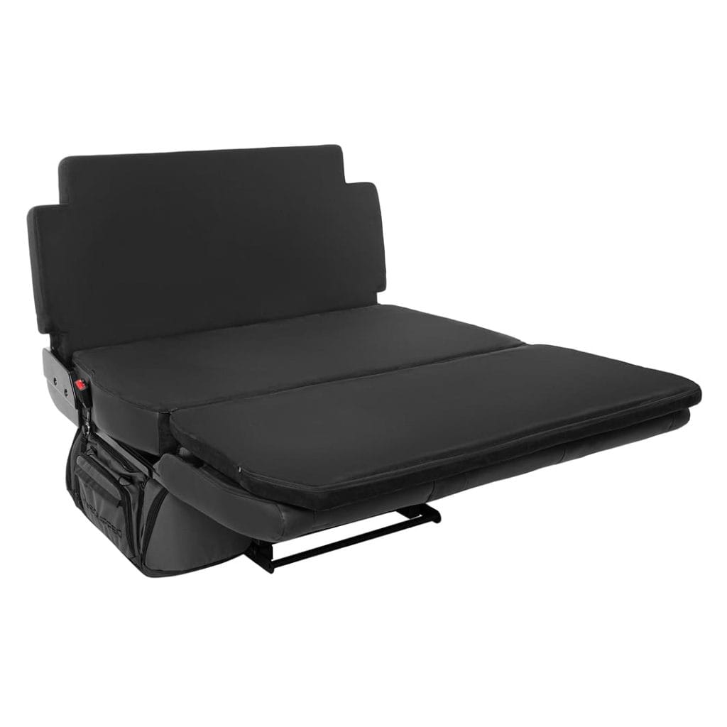 kamper wynajem Poznań mobiframe łóżko isofix siedzenie pasy 3