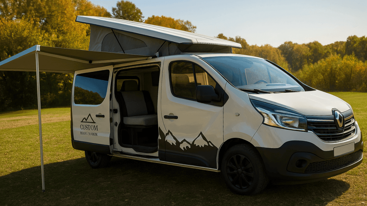 🚐 Rodzinny Kampervan – wynajem POZNAŃ - do 6 osób kamper Poznań wynajem rodzina