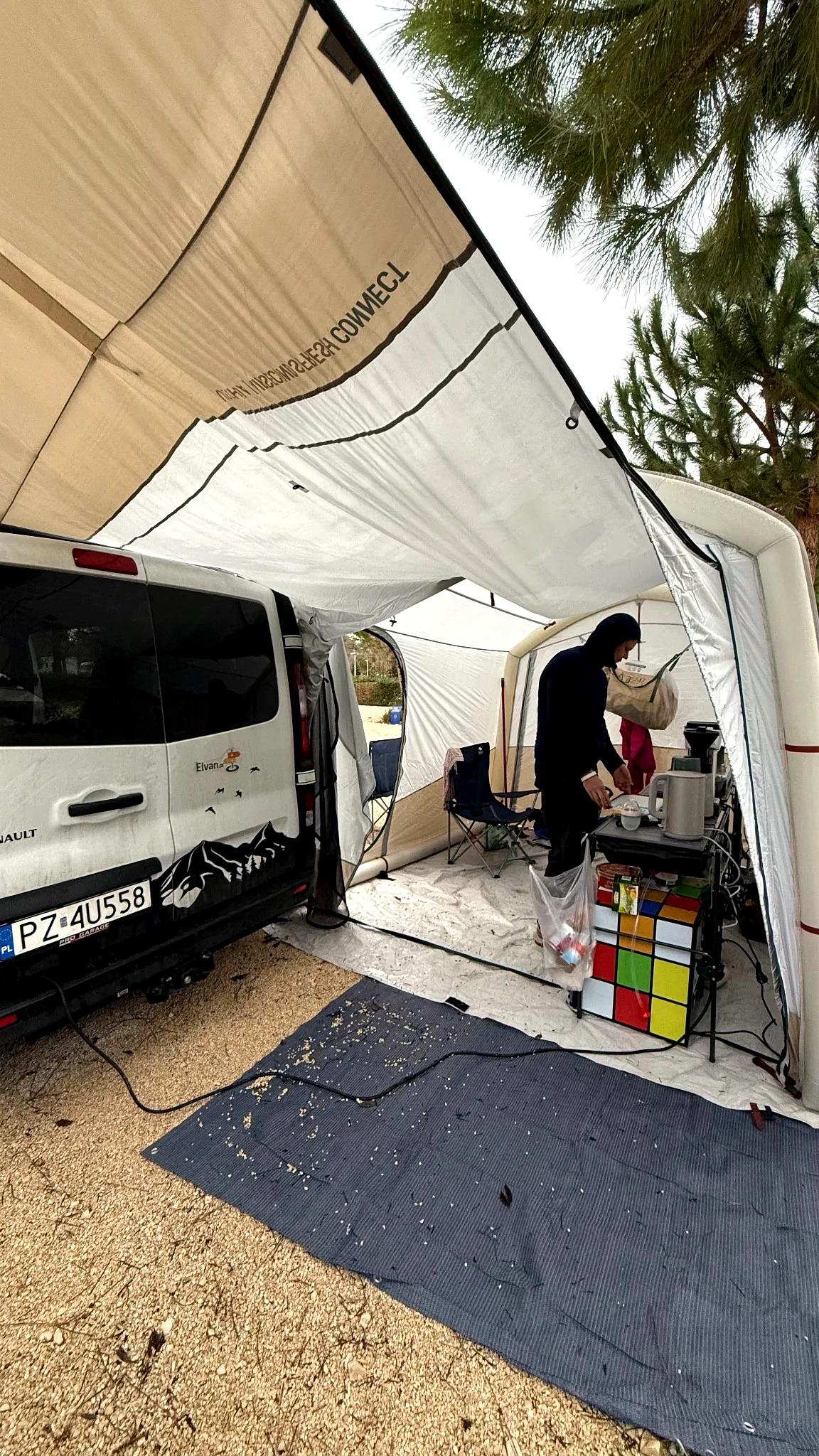 kamper Poznań wynajem rodzina pies