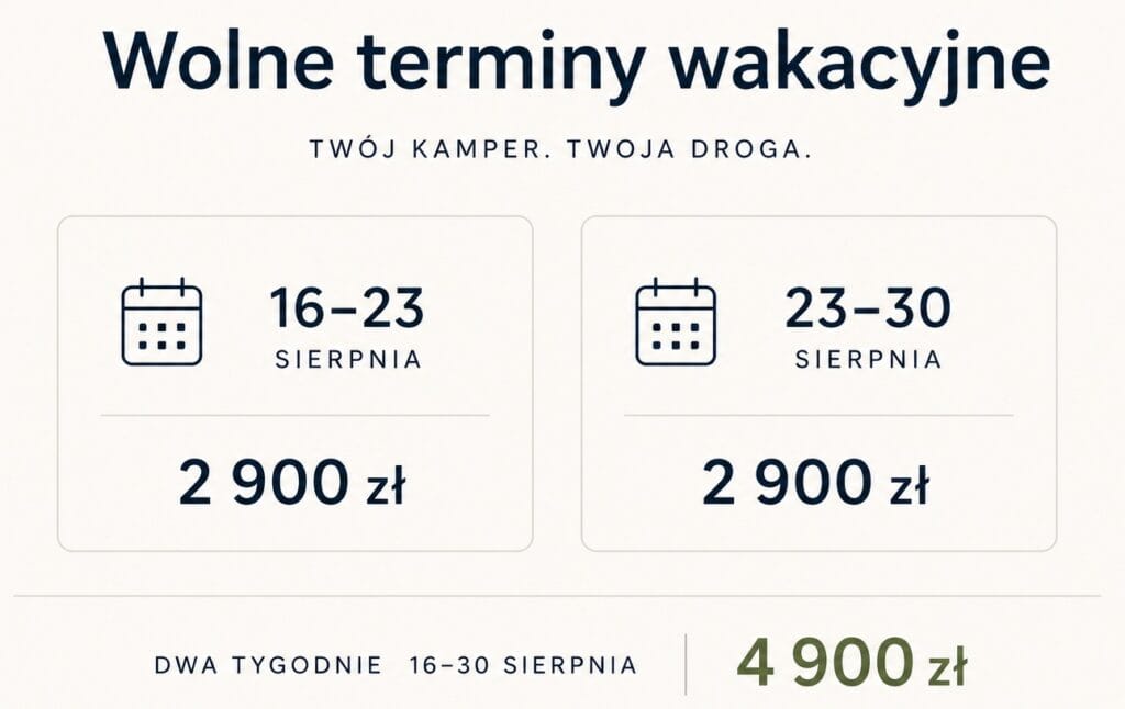 elvan wolne terminy